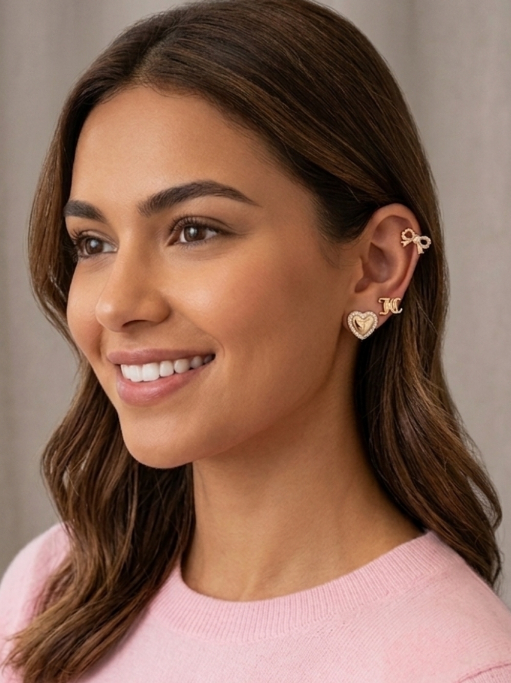 JUICY COUTURE 3-pair Earring Set